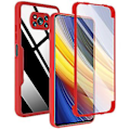 Pikkukuva 1 / 5: Akryyli + TPU -kotelo Xiaomi Poco X3 NFC / X3 -puhelimelle Red