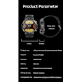 Miniatyrbild 5 av 5: Smartklocka K56PRO tre-säkerhetssamtal smartklocka musik väder 1.3
