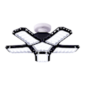 Miniatyrbilde 1 av 2: 5+1 LED Garasjelys, 80W Justerbar 5-Panel Deformerbar Verkstedslys