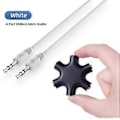 Miniatyrbillede 2 af 5: 6 i 1 3,5 mm Audio Splitter Multi Hovedtelefon Adapter 1 Han til 5 Hun AUX Audio