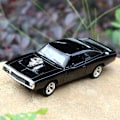 Pikkukuva 3 / 5: Mustang GT 1967 Musta GT500 pienoismalli, mittakaava 1:32