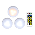 Miniatyrbillede 4 af 5: 2 stk. Genopladelige Trådløse RGB LED Lampe, Dæmpbar LED Vindue Lys