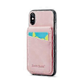 Pikkukuva 1 / 5: Crazy Horse PU -kotelo iPhone XR:lle Pink