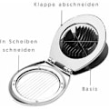 Miniatyrbild 2 av 5: Rostfri skärare med 2 i 1 hållbara metallskivor