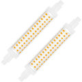 Miniatyrbillede 1 af 5: R7S LED Pære 118mm Dæmpbar, 10W Ækvivalent Halogen Pære 100W, Var