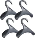 4-pack Väska Hängare Hook Bag Rack Holder - Grå - Handväska Hängare Org