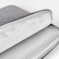 Miniatyrbild 3 av 5: Pu Läder Laptop Väska, Vattentät Sleeve Case För Notebook Comput（15.6 tum）