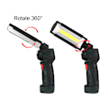 Pikkukuva 5 / 5: LED-taskulamppu COB, Kannettava USB-ladattava tarkastusvalo