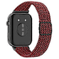 Miniatyrbillede 1 af 5: Justerbar flettet nylon urrem i vævet stil til Huawei Watch Fit 3 Style E