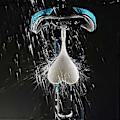 Miniatyrbild 5 av 5: Cykel Baklyktor i Bollform, Cykel Varningsljus i Hjärtform, Nödvändig LED Ägglampa för Natten, Vattentät - Röd
