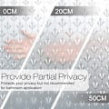 Miniatyrbild 5 av 5: Statisk självhäftande fönsterfilm, icke-häftande fönsterfilm för integritetsskydd, svart