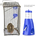 Miniatyrbilde 3 av 4: 2-i-1 Vannflaske for Hamsterhus, Vannbeholder, Vannflaske, Vanntett