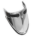 Miniatyrbild 4 av 5: Motorcykel Stänkskärm Förlängning/Spets Mud Flap Trim Smal för Harley Dyna Softail FXST XL FXDWG FXR Sport