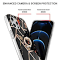 Pikkukuva 3 / 4: Marmorikuvioinen TPU-kotelo iPhone 12 Pro Maxille