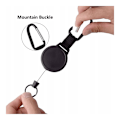 Miniatyrbillede 4 af 5: Kuuqa Triomphe Trækbart Nøglering med 60 cm Metal Kabel, Robust