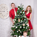 Miniatyrbillede 4 af 5: 5 stk. 2 m juleguirlande sneguirlande klassisk twistguirlande skinne