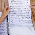 Miniatyrbillede 2 af 5: A4 20 lommer musikark mappe sang fil nøgle papir opbevaring doc