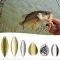 Pikkukuva 2 / 5: Uistelu Lusikat Spinner - Spinner Uistelu Lusikat Vieheiden Valmistukseen Kalastustarvikkeet DIY Kalastustarvikkeet 20KPL (HopeaD) Silver D