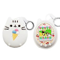 Miniatyrbild 2 av 5: Silikonfodral Skyddande Mjukt Fodral Skyddande Ärm för Skal Lämpligt för Tamagotchi On 4U+ PS för m!x i  Vit White
