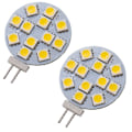Miniatyrbillede 2 af 4: G4 LED Pære 1.8W, 10-30V, Varmt Hvidt, Ikke-Dæmpbar, Pakke med 6