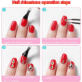 Miniatyrbillede 5 af 5: 2500 stk. Neglekunst Rhinestones Kit, 3D Mix Neglekunst Rhinestones Crys