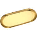 Miniatyrbillede 1 af 5: 30 * 12 cm, Guld Opbevaringsbakke, Rustfrit Stål Serveringsbakker, C