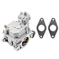 Pikkukuva 1 / 5: Perämoottorin moottorin 66M-14301-12 kaasutin Assy tiivisteillä (2 kpl) 66M-13646-00 Yamaha 4 S -malleille
