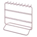 Miniatyrbillede 1 af 3: Smykkestativ i jernkunst Øreringeholder Øredråbe Display Rack Organizer