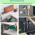 Miniatyrbild 3 av 4: 2-pack Köksvask Svampställ 304 Rostfritt Stål Svampställ