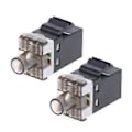 Miniatyrbilde 2 av 5: RJ45 Cat6 Keystone Jacks Slim Profil 2-pakning, Ethernet Punch Down Keystone Jack Adapter