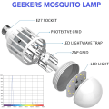 Miniatyrbild 4 av 5: 2 i 1 LED-mygglampa, E27-lampa med UV-ljus elektrisk insektsdödare