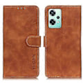 Miniatyrbillede 2 af 4: Retro Tekstur Læder Etui Til OnePlus CE 2 Lite 5G Brown