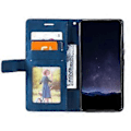 Miniatyrbillede 2 af 5: Til Samsung Galaxy Xcover 5 Wallet Case Linjer Præget PU Læder Telefon Bagcover Style A