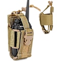 Pikkukuva 1 / 5: Taktisen viestintälaitteen kotelo (Khaki-väri), Walkie Talkie -kotelo, Walkie
