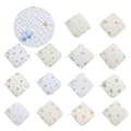 Miniatyrbild 2 av 5: Funktionell Baby Rapduk Muslin Bandana Halsduk Måste Ha Salivhandduk Harts Tryckknapp för Blöjbyte & Ansiktstvätt car