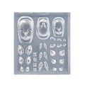 Miniatyrbild 1 av 5: Elf Öra Nagel Skulpteringsformar Elf Docka DIY Stämplingsschabloner DIY Manikyr Tillbehör DIY Nagelkonstverktyg för Nagelkonst 1