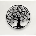 Miniatyrbild 1 av 5: Metall Väggkonst, Livets Träd, Metall Träd Familjelogotyp, Väggdekor