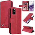Miniatyrbillede 1 af 5: Læder Telefon Cover til Samsung Galaxy S20 FE