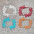 Pikkukuva 4 / 5: Metalliset leikkurit Pöllökehys Kohokuviointipohja Leikkausmuotit korttien valmistukseen Scrapbooking Paper Craft DIY -malli Käsintehty