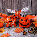 Miniatyrbillede 3 af 5: 150 stk. Halloween slikposer, Halloween græskar zombie spøgelse B
