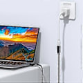 Miniatyrbilde 4 av 5: USB C Forlengelseskabel 20Gbps for Lange Avstander Lading og Støtter opptil 4k@60hz Oppløsning Video på Flere Enheter (0.5m)