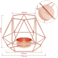 Pikkukuva 2 / 5: Tealight-pidike, Tealight-pidike, 2 kappaletta geometrinen Tealight-tee