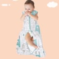 Miniatyrbilde 3 av 5: Baby Sovepose i Bomull - Sommer Sovepose for Jenter og Gutter