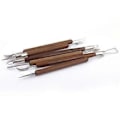 Miniatyrbilde 5 av 5: 1 pakke Keramikk Leire Skulptur Verktøysett (6 stk) 6pcs