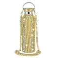 Miniatyrbillede 1 af 5: Diamant Vandflaske Bling Rhinestone Rustfrit Stål Termoflaske Gold