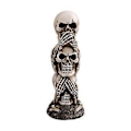 Miniatyrbillede 1 af 5: Skelet Statue Abstrakt Skulptur til Soveværelse Boligindretning Accenter()