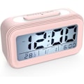 Miniatyrbild 1 av 5: Digital väckarklocka morgon väckarklocka, tyst batteridriven