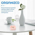 Miniatyrbild 4 av 4: Portabelt Smyckeskrin Praktisk Örhängesbox Multifunktionell Örhängesförvaring Tillbehör