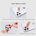 Miniatyrbilde 5 av 5: Bling Kamera (Rosegull) Baksidebeskytter for iPhone 12 Pro Max Cam