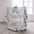Miniatyrbillede 4 af 5: Tremmeseng, baby seng, baby seng bumper, flettet seng ramme, 4-lags w